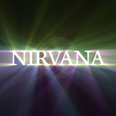 3D Typography Art – "Nirvana"